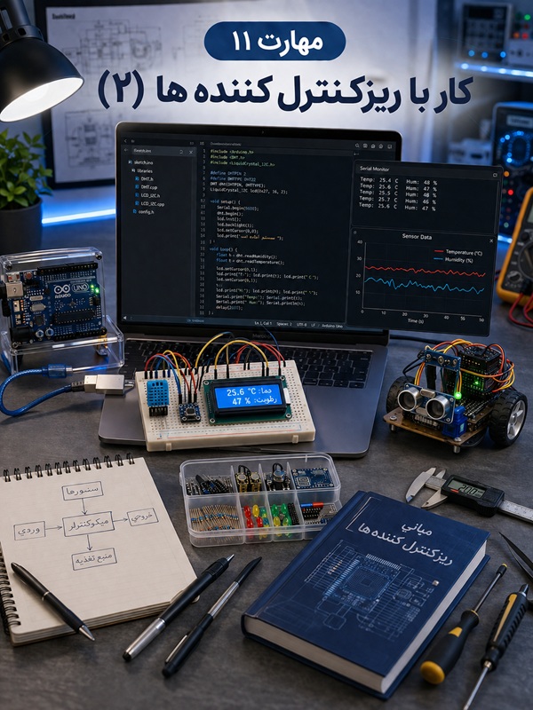 مهارت  11 : کار با ریز کنترل کننده ها (2)