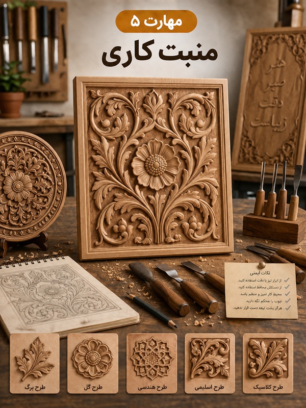 مهارت  5 : منبت کاری