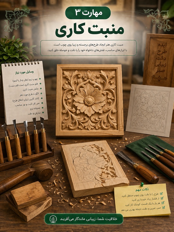 مهارت 3 : منبت کاری